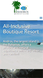 Mobile Screenshot of androsbeachclub.com